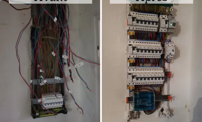 Installation d'armoires électriques, Le Chalon, Bournelec
